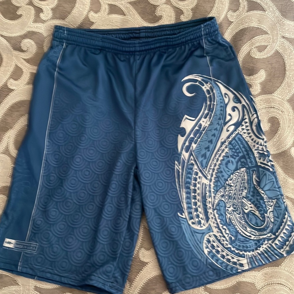 Mesh athletic shorts